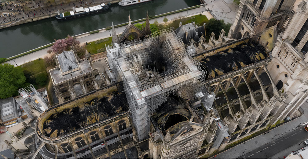 Proceso de Restauracion de la catedral de Notre Dame